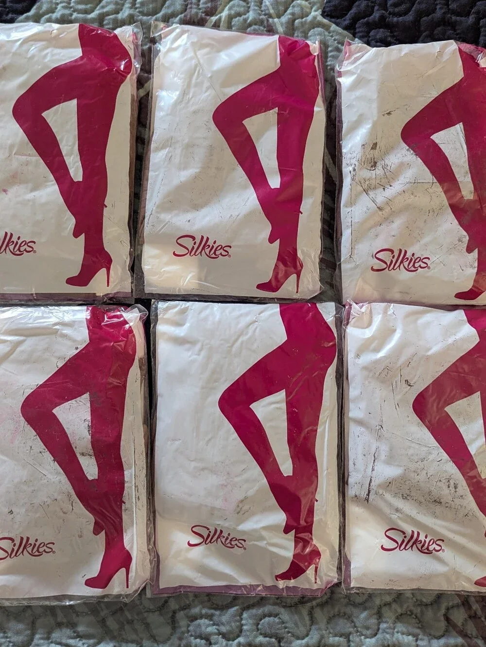 Silkies Ultra Shapely Perfection Pantyhose Bundle of 6 Beige/Honey